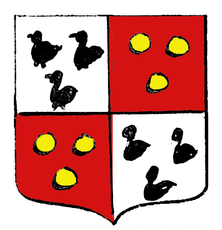 Blason héraldique de la famille Van Der Hasselt
